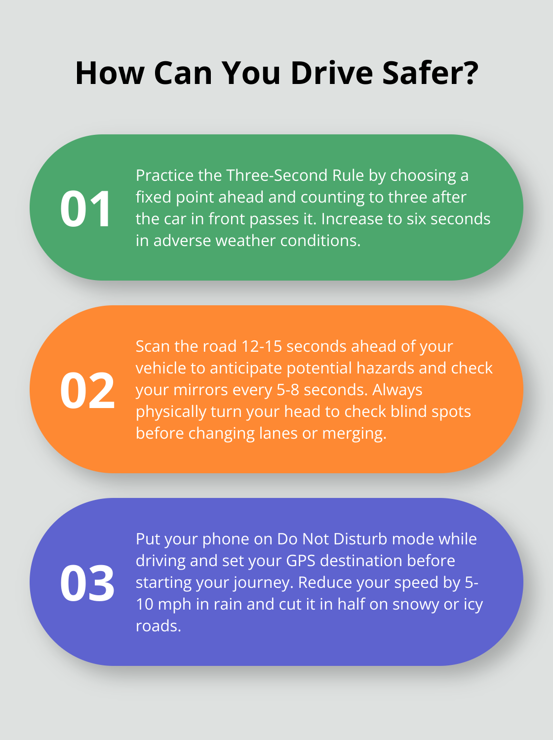 Infographic: How Can You Drive Safer?