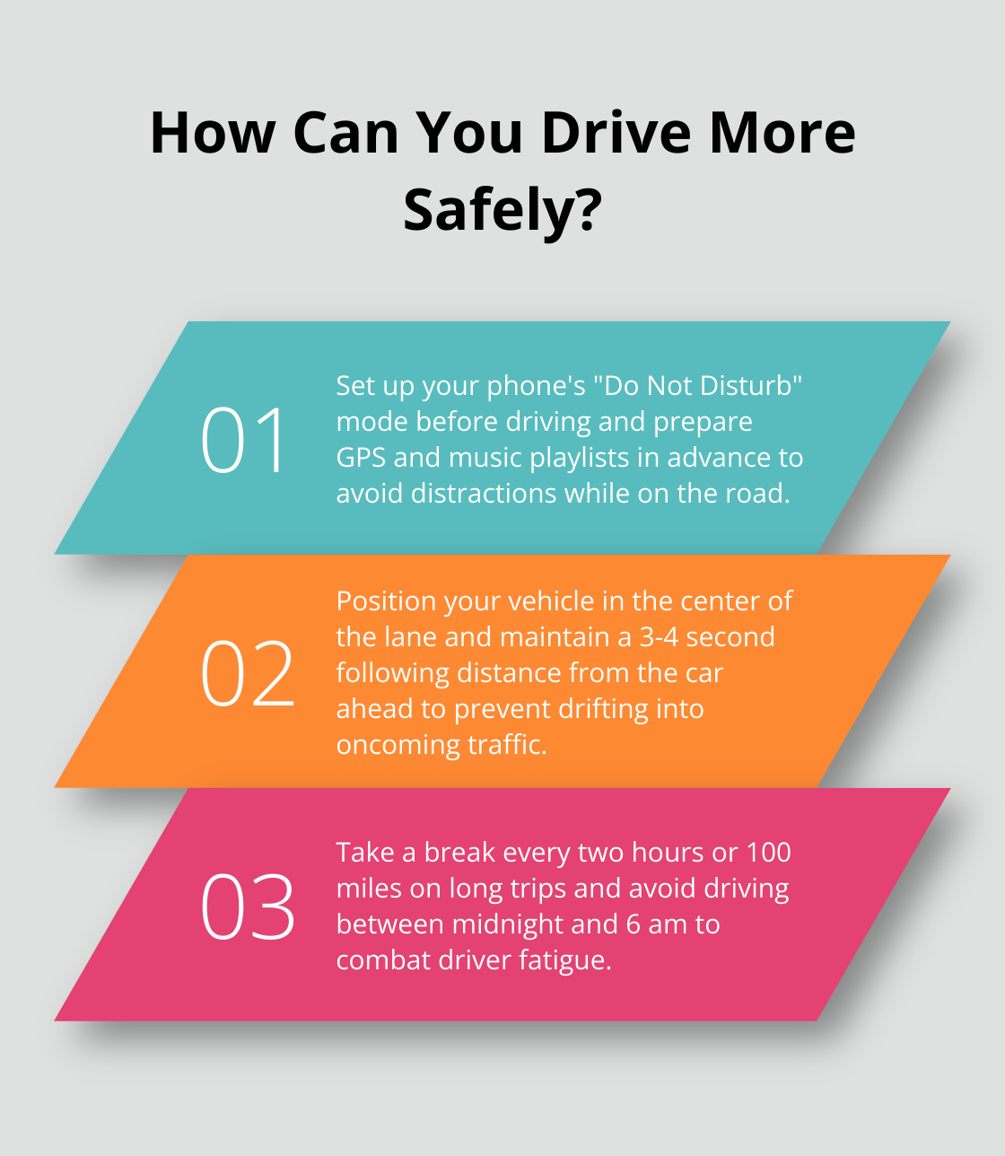 Infographic: How Can You Drive More Safely?