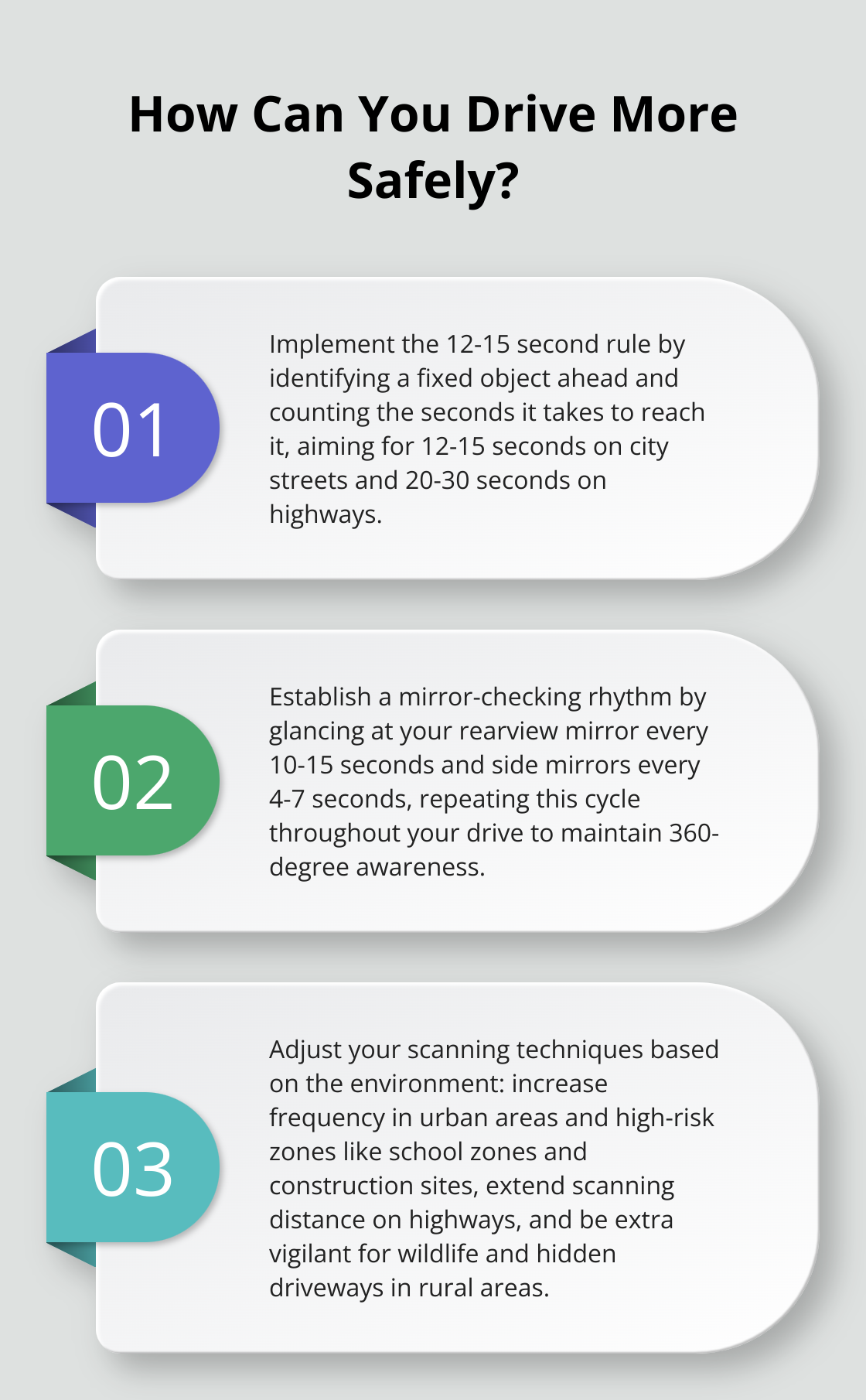 Infographic: How Can You Drive More Safely?