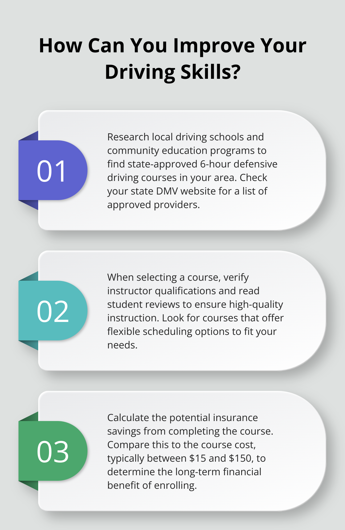 Infographic: How Can You Improve Your Driving Skills?