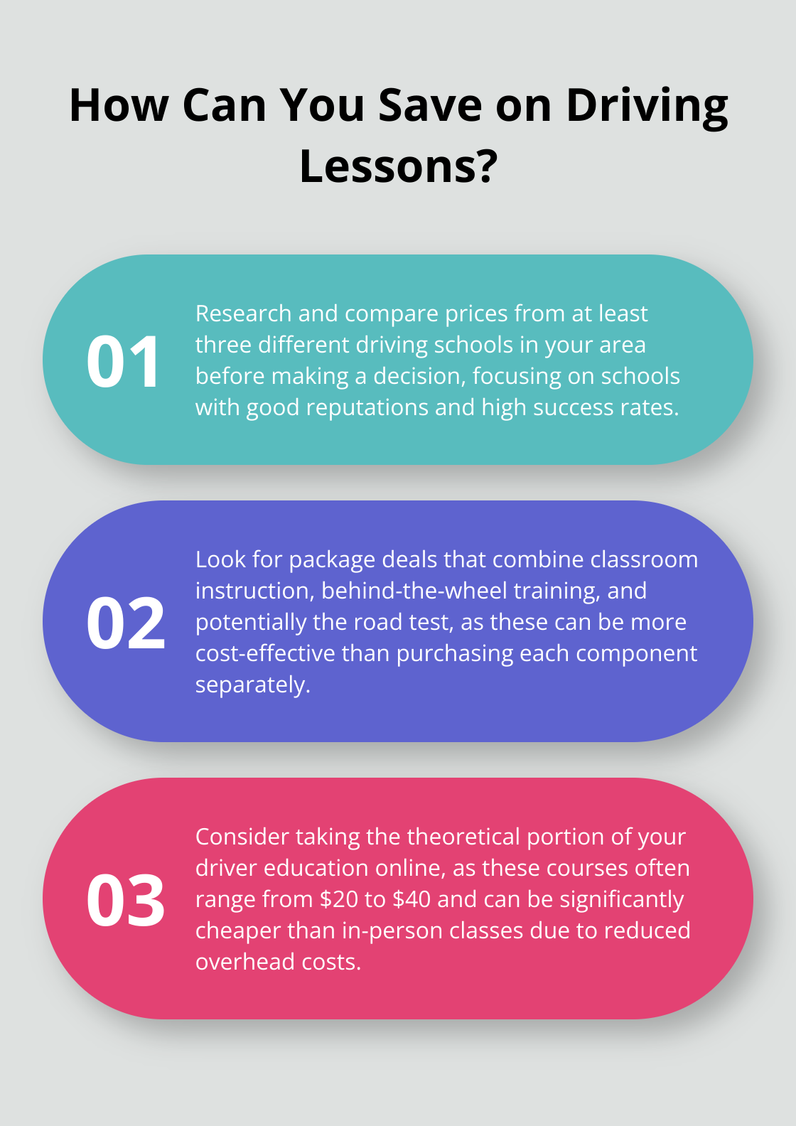 Infographic: How Can You Save on Driving Lessons?