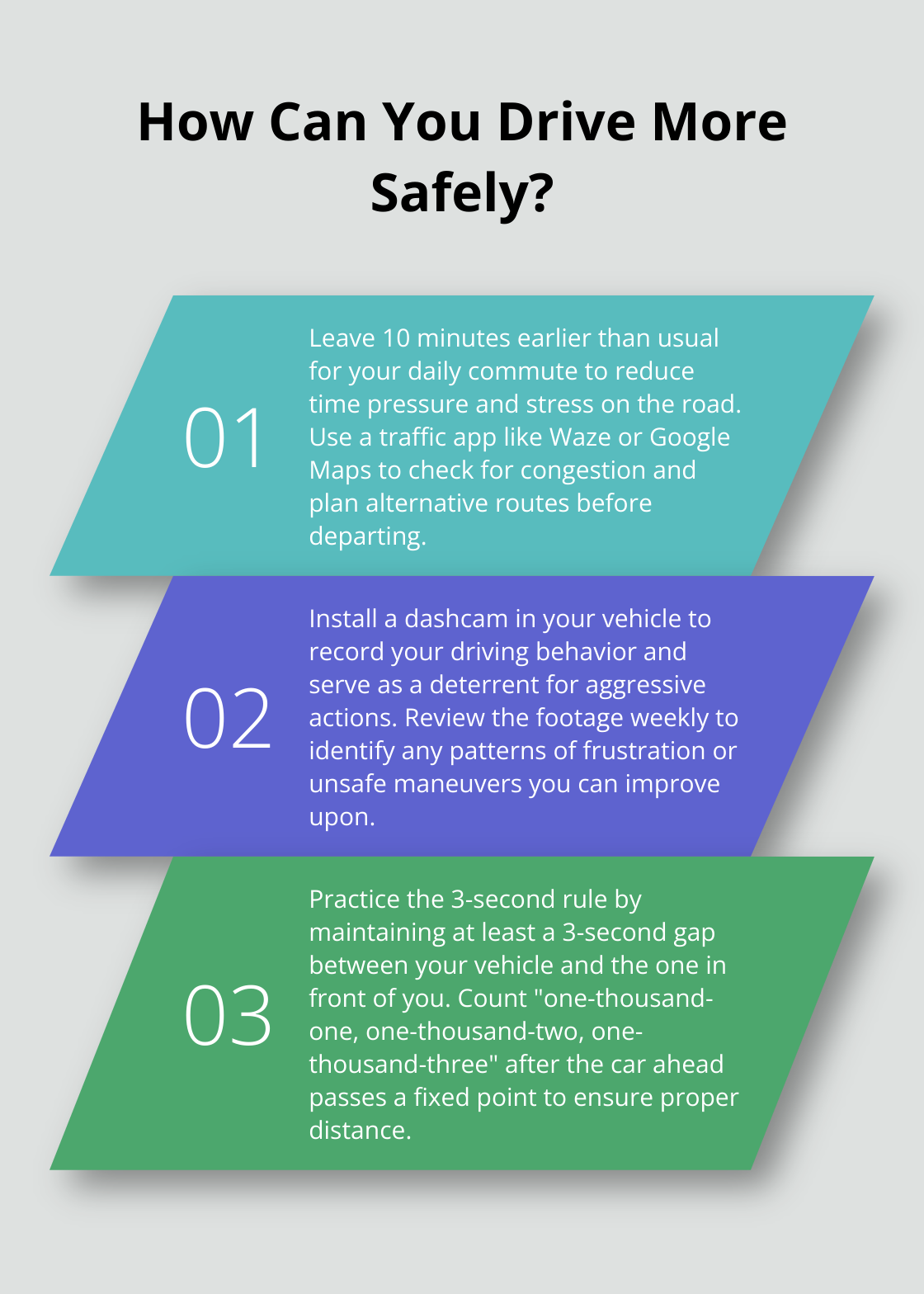 Infographic: How Can You Drive More Safely? - aggressive driving course