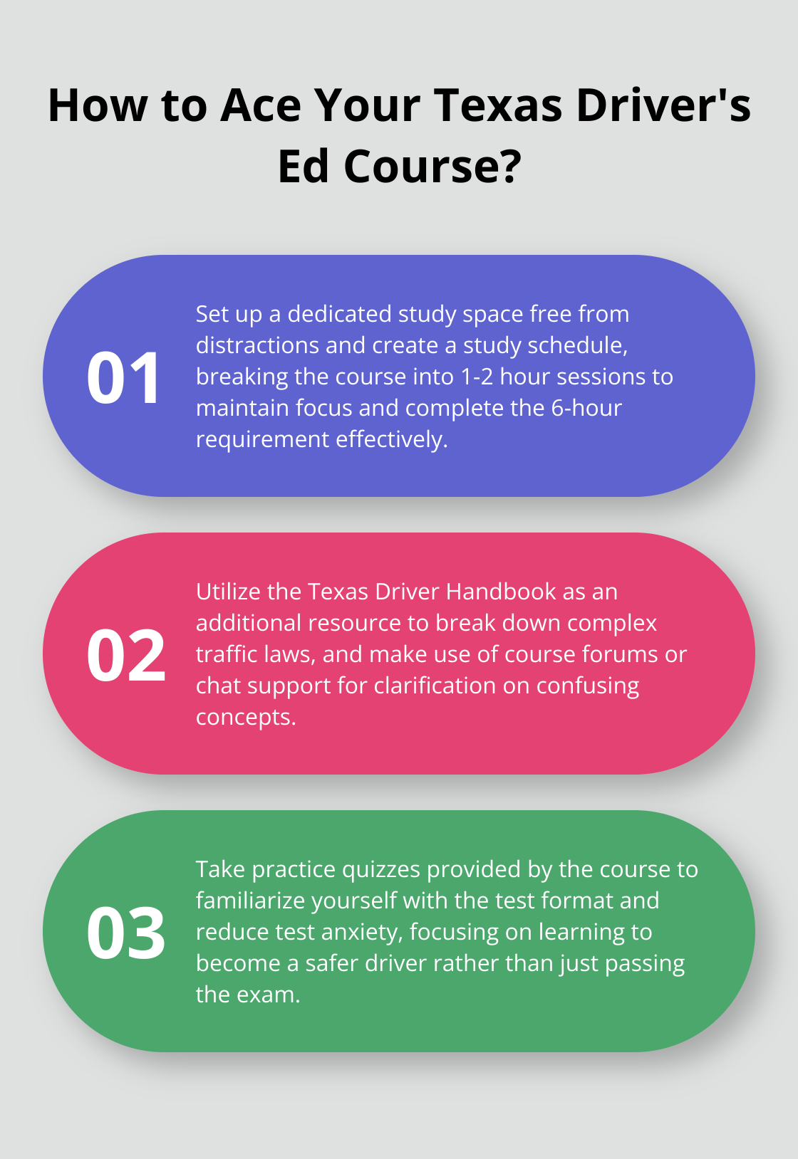 Infographic: How to Ace Your Texas Driver's Ed Course?