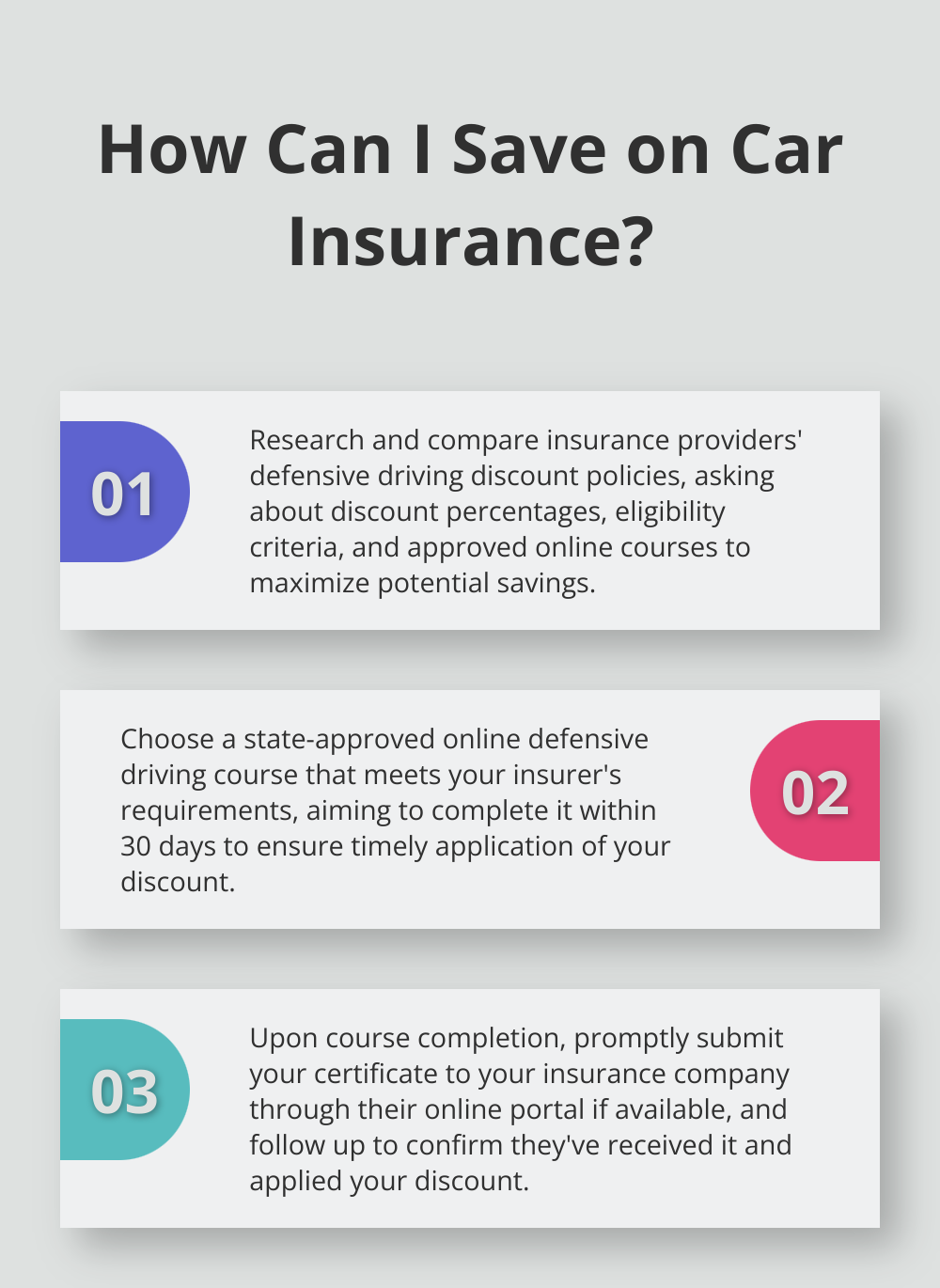 Infographic: How Can I Save on Car Insurance?