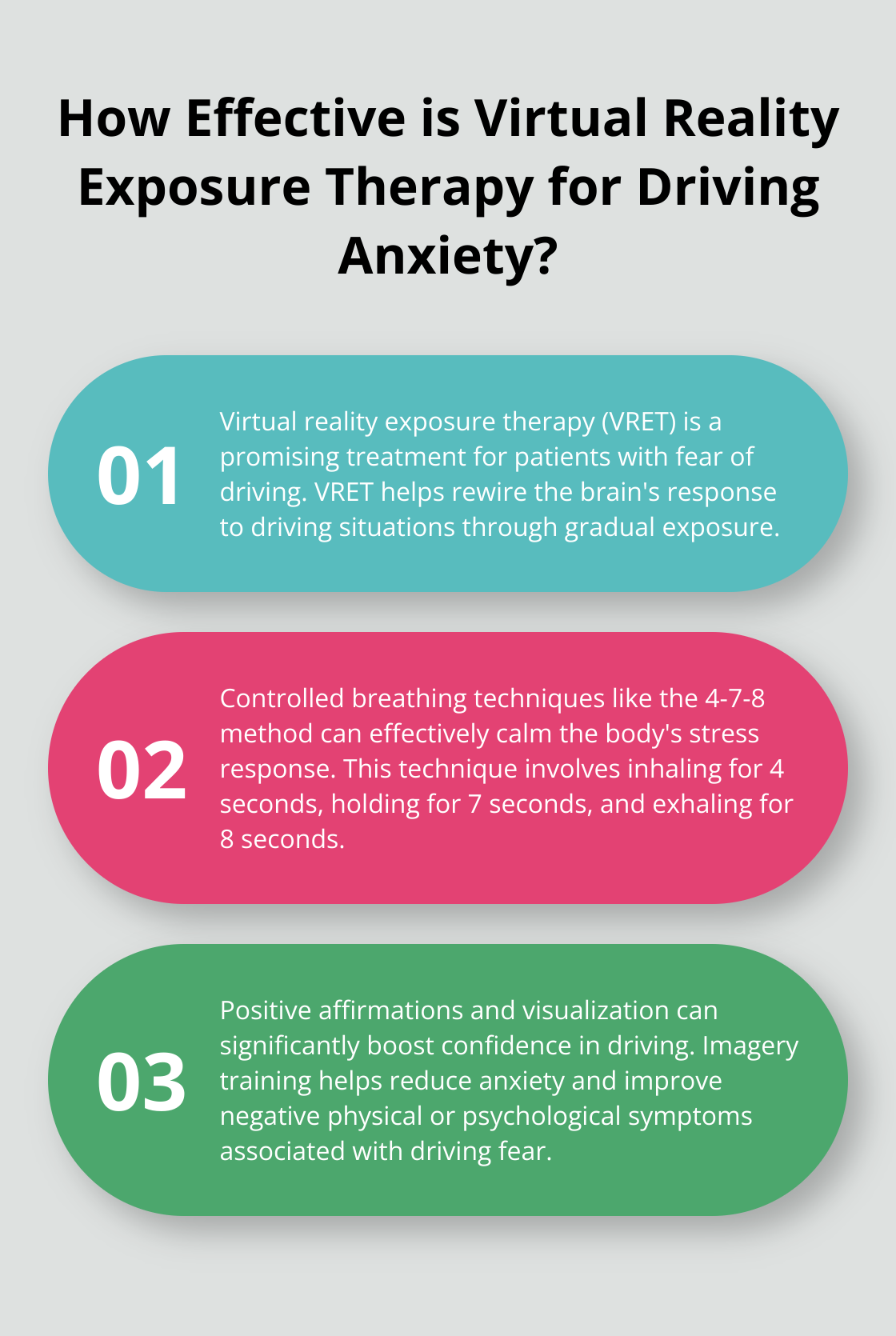 Infographic: How Effective is Virtual Reality Exposure Therapy for Driving Anxiety?